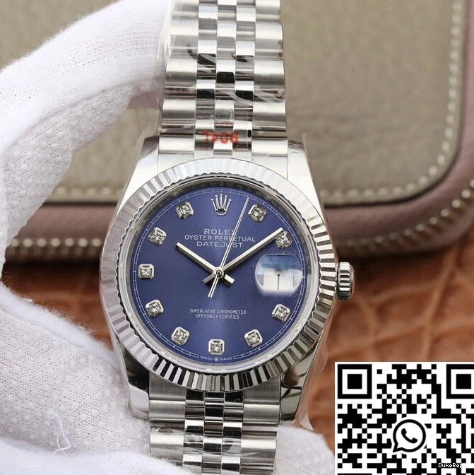 Datejust Rolex Blue Dial Factory M126234-0037 GM 1117